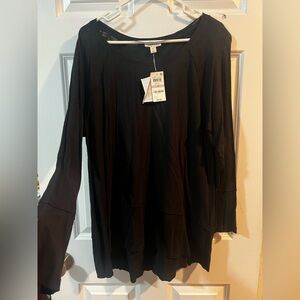 Style & Co. Black Women's Tunic Top